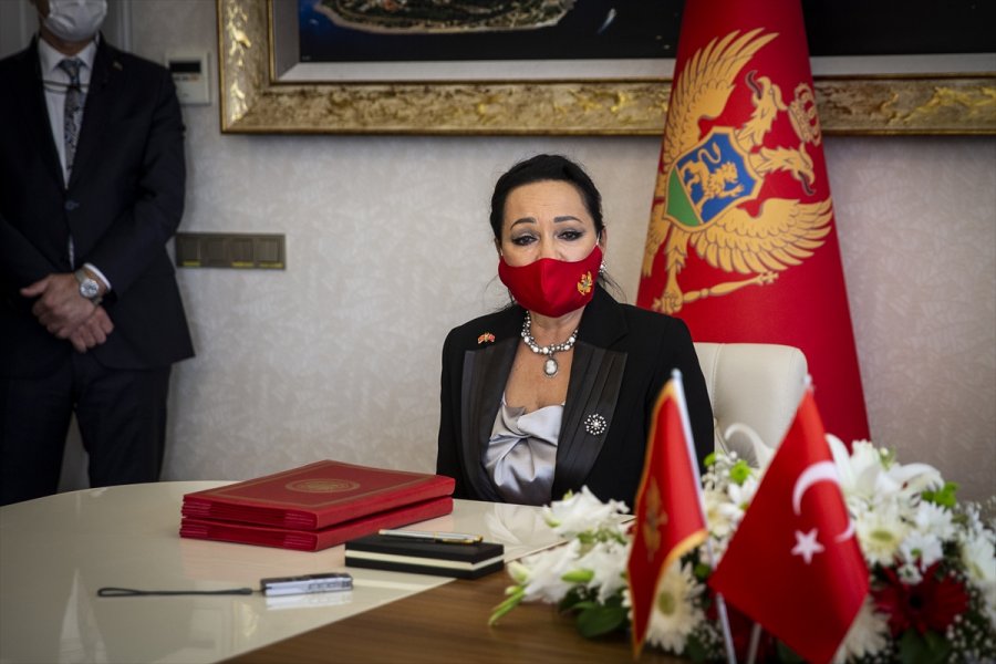 Karadağ Yüksek Mahkeme Başkanı Ve Üyeleri Ankara'da