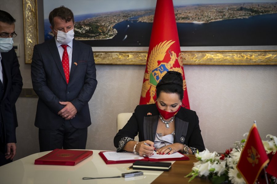 Karadağ Yüksek Mahkeme Başkanı Ve Üyeleri Ankara'da