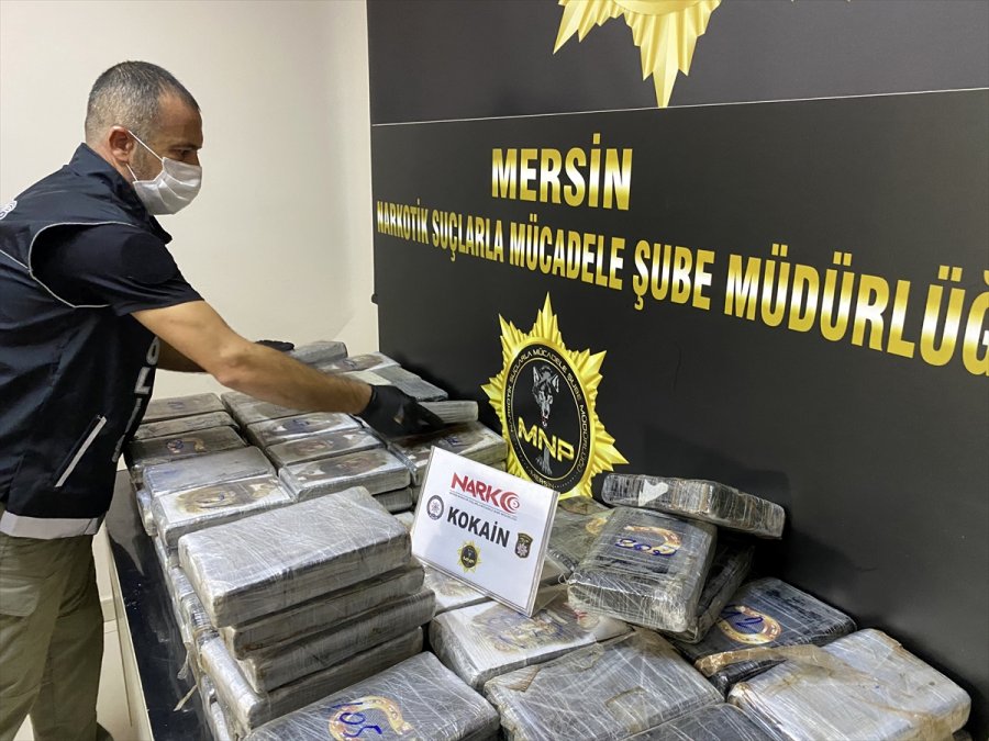 Mersin'de 220 Kilogram Kokainin Ele Geçirildiği Operasyonda Zanlıların 