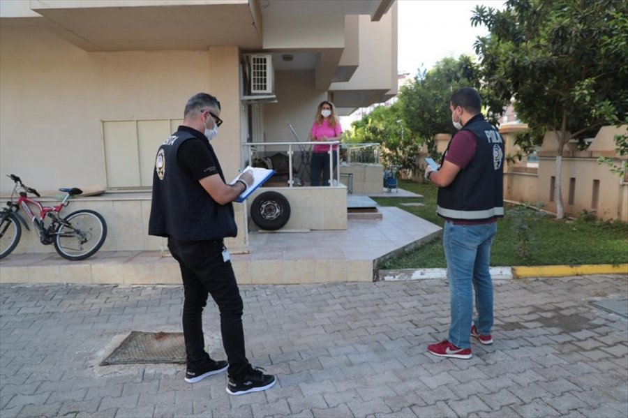 Antalya Emniyeti Kovid-19 Denetimi Gerçekleştirdi