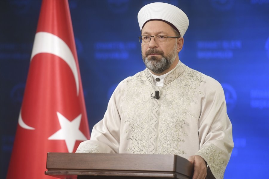 Diyanet İşleri Başkanı Erbaş, 