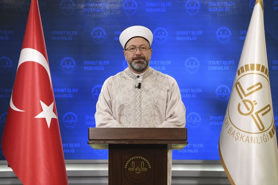 Diyanet İşleri Başkanı Erbaş, 