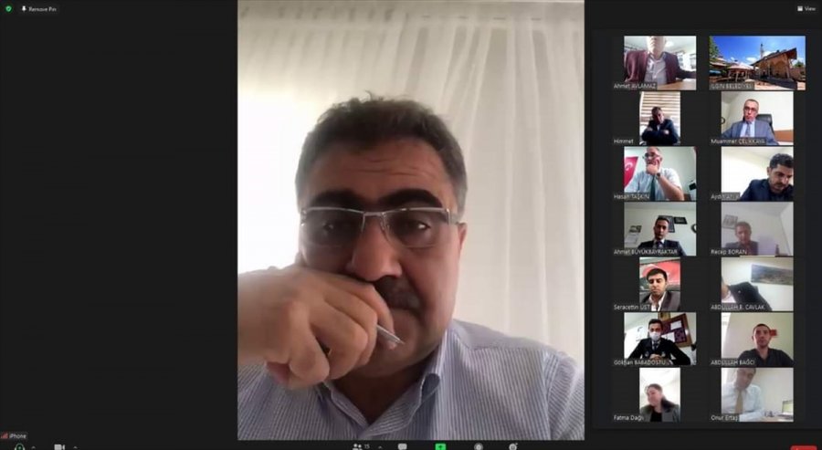 Ilgın Belediye Başkanı Ertaş, Çalışmalarına Uzaktan Devam Ediyor