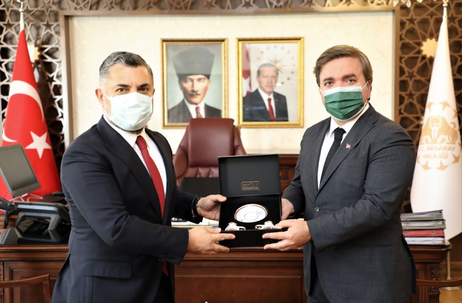 Rtük Başkanı Şahin, Vali Aydoğdu Ve Belediye Başkanı Dinçer'i Ziyaret Etti