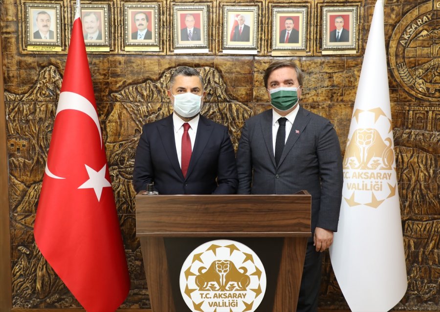 Rtük Başkanı Şahin, Vali Aydoğdu Ve Belediye Başkanı Dinçer'i Ziyaret Etti