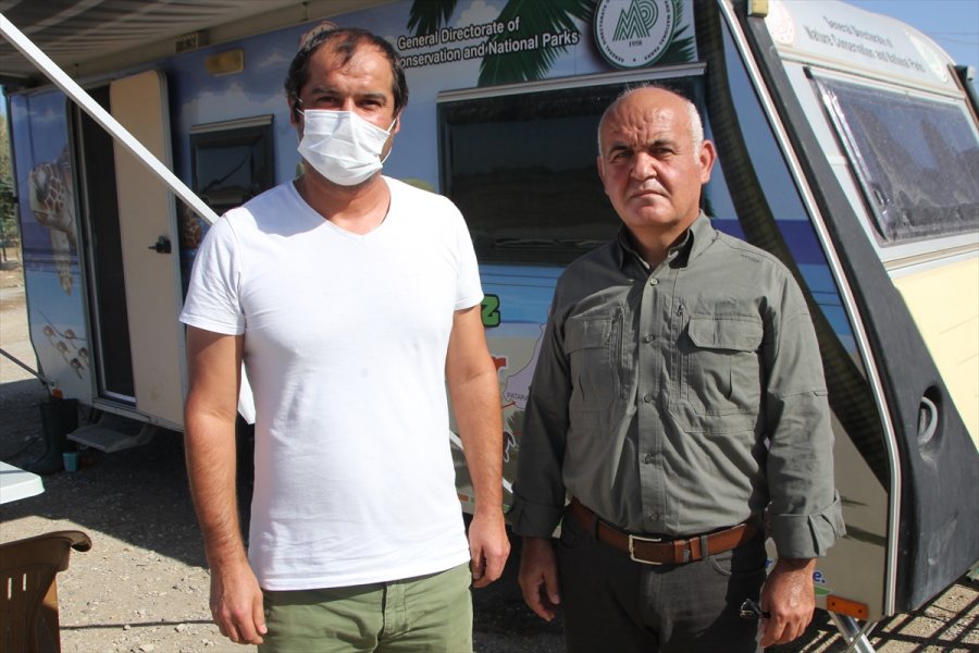 Antalya'daki Boğazkent Kuş Halkalama İstasyonu'nda Kuşlar Takibe Alınıyor