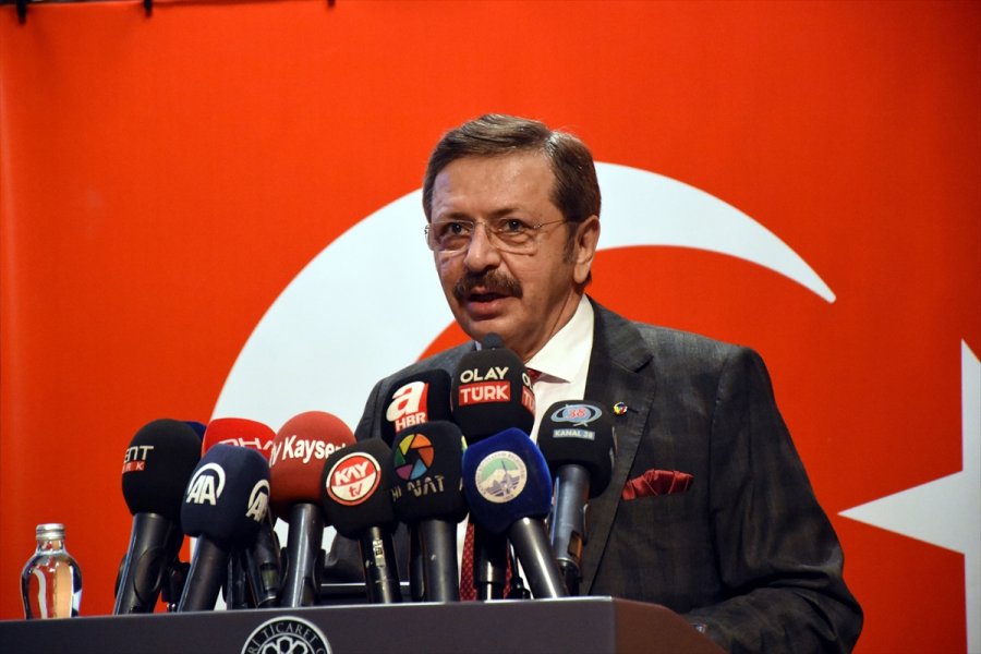 Tobb Başkanı Hisarcıklıoğlu Kayseri'de Tahkim Ve Arabuluculuk Merkezi Açılışına Katıldı: