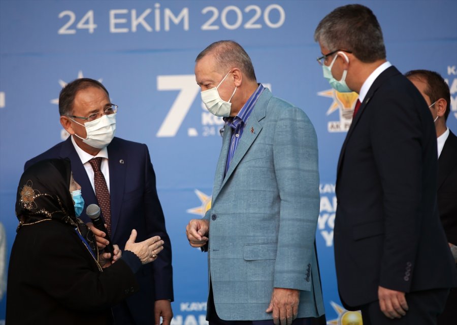 Cumhurbaşkanı Erdoğan, Ak Parti Kayseri 7. Olağan İl Kongresi'nde Konuştu: (1)