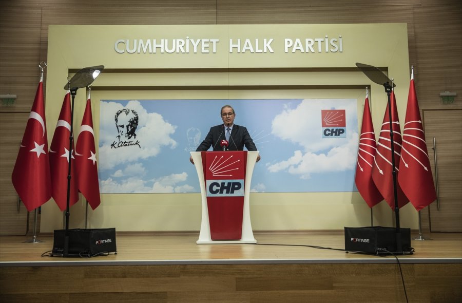 Chp Sözcüsü Öztrak, Yerel Mahkemenin Enis Berberoğlu İle İlgili Kararını Değerlendirdi:
