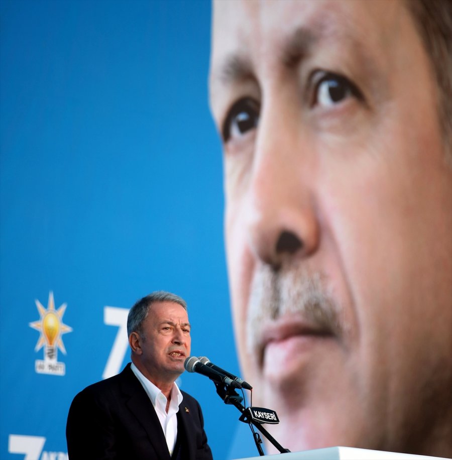 Milli Savunma Bakanı Akar, Ak Parti Kayseri 7. Olağan İl Kongresi'nde Konuştu: (1)