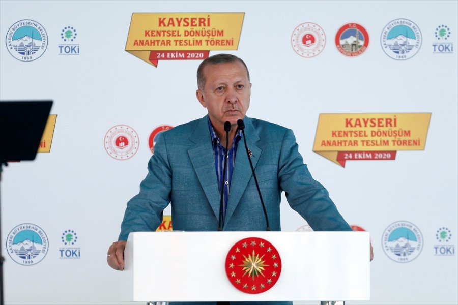 Kayseri Kentsel Dönüşüm Anahtar Teslim Töreni