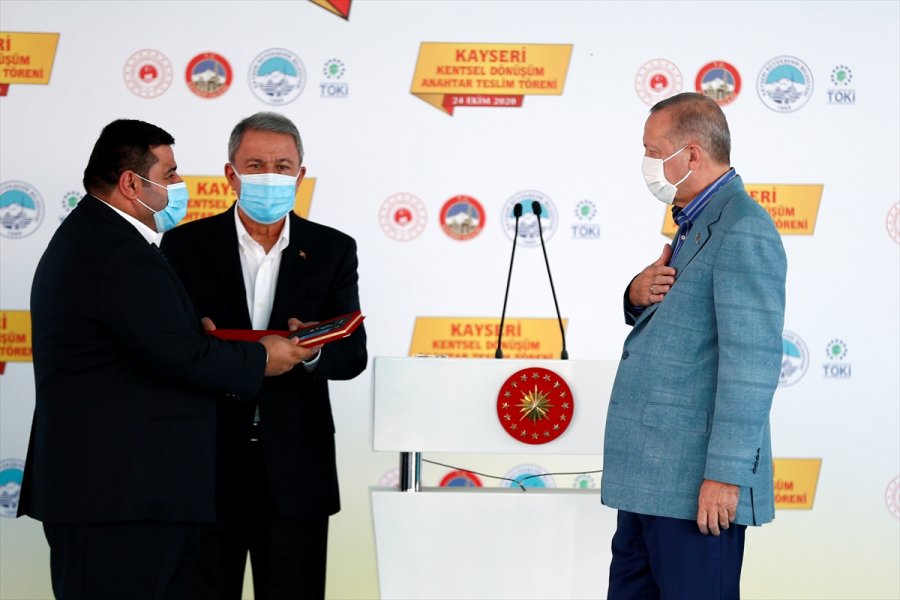 Kayseri Kentsel Dönüşüm Anahtar Teslim Töreni