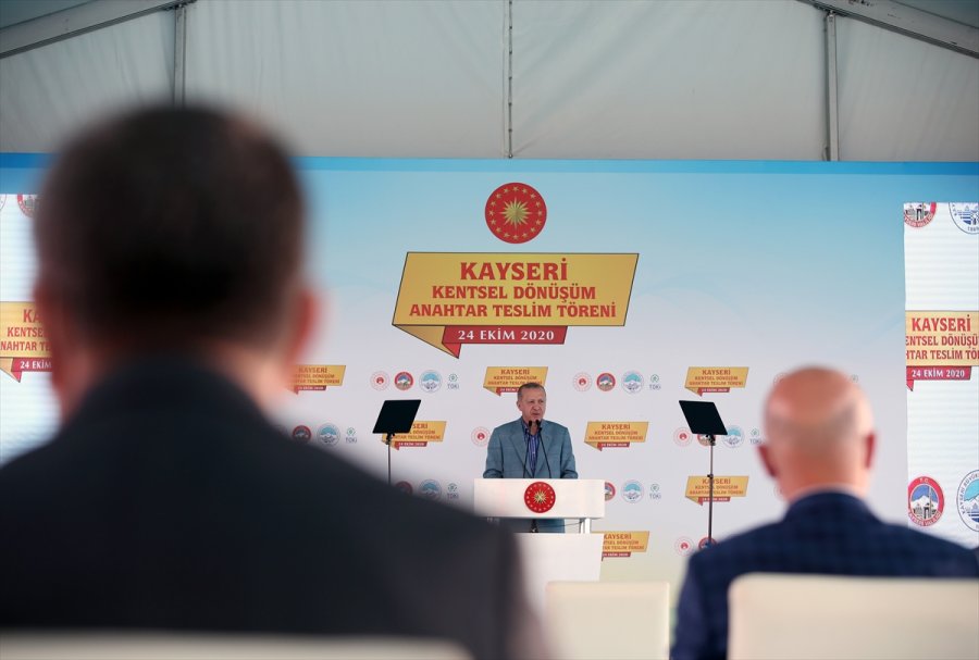 Kayseri Kentsel Dönüşüm Anahtar Teslim Töreni