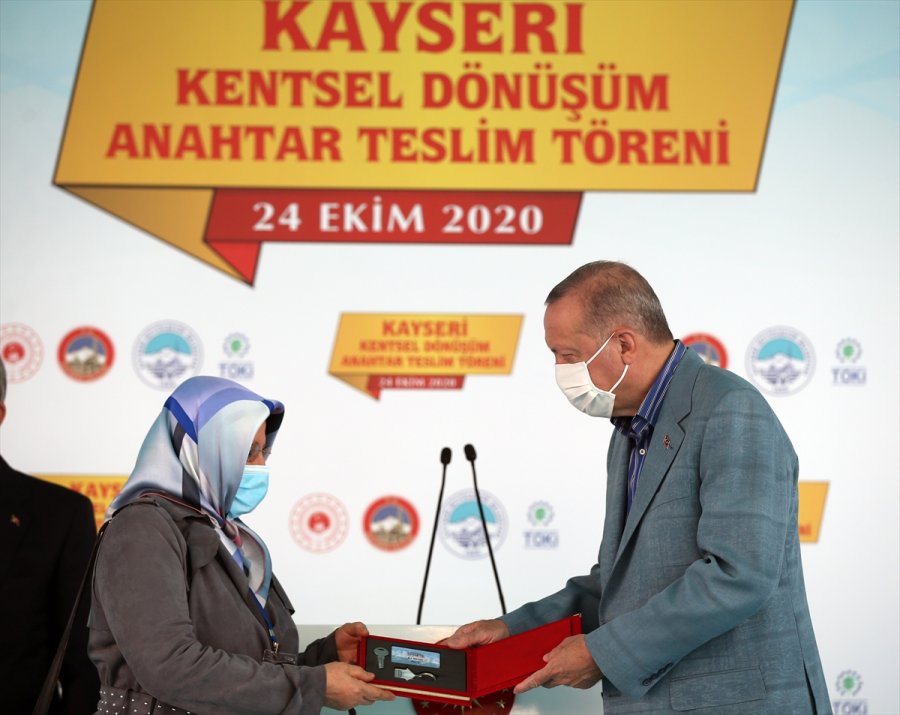 Kayseri Kentsel Dönüşüm Anahtar Teslim Töreni