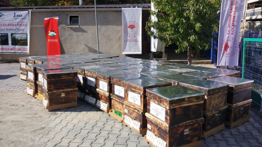 Bozkır'da 133 Üretici Ve Bir Kooperatif Desteklemelerini Aldı