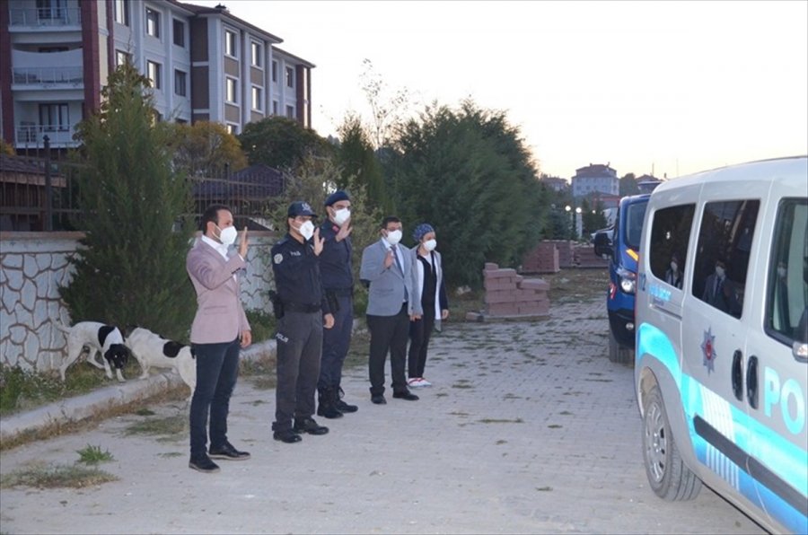 Çeltik Kaymakamlığı Kovid-19'lu Öğrencinin Sınava Katılmasını Sağladı