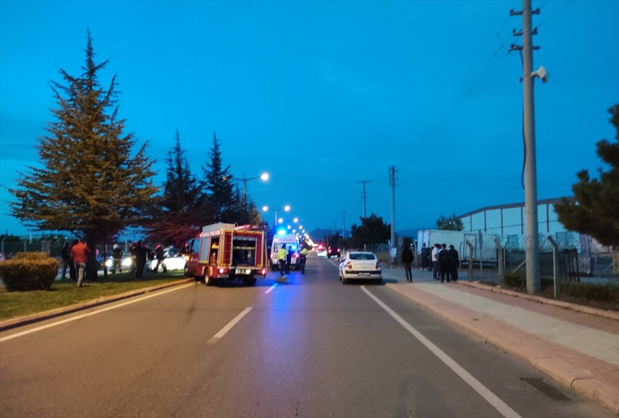 Konya'da Trafik Kazası: 2 Yaralı