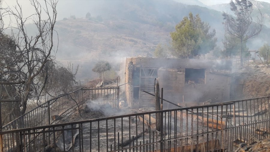Güncelleme 3 - Mersin'de Çıkan Orman Yangınına Müdahale Ediliyor