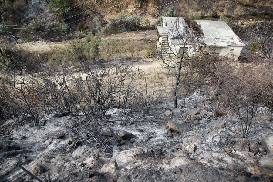Anamur'daki Yangından Etkilenen Vatandaşlar Yaşadıklarını Anlattı