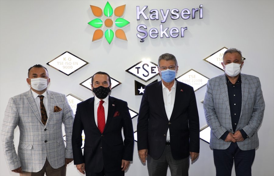 Kayseri Pancar Ekicileri Kooperatifi Başkanı Akay'a Ziyaret