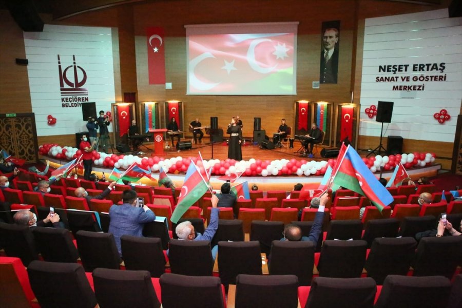 Keçiören'de Cumhuriyet Çoşkusu Azerin Konseriyle Yaşandı