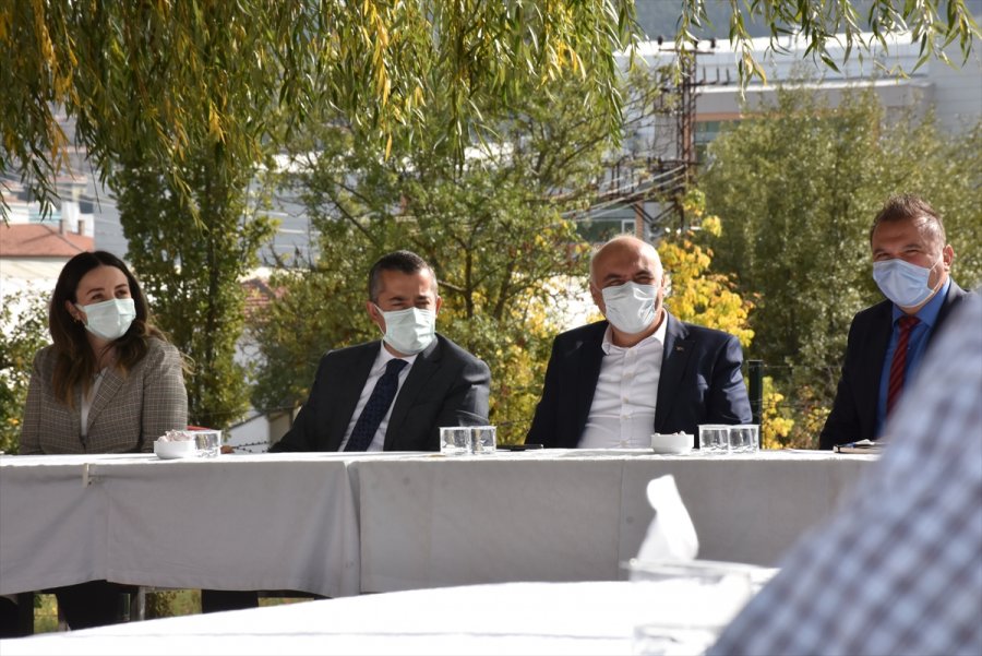 Kızılcahamam'da Muhtarlar Toplantısı Yapıldı