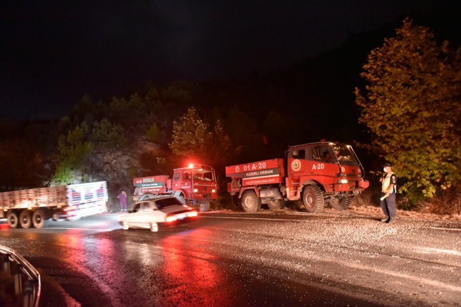 Mersin Anamur'daki Orman Yangını Kontrol Altına Alındı