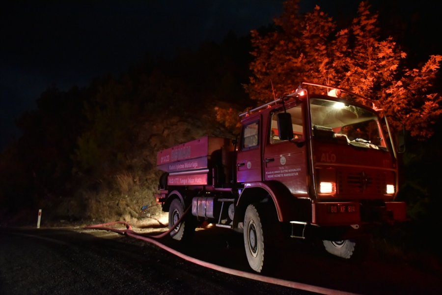 Mersin Anamur'daki Orman Yangını Kontrol Altına Alındı