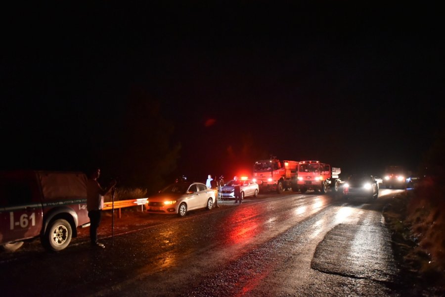 Mersin Anamur'daki Orman Yangını Kontrol Altına Alındı