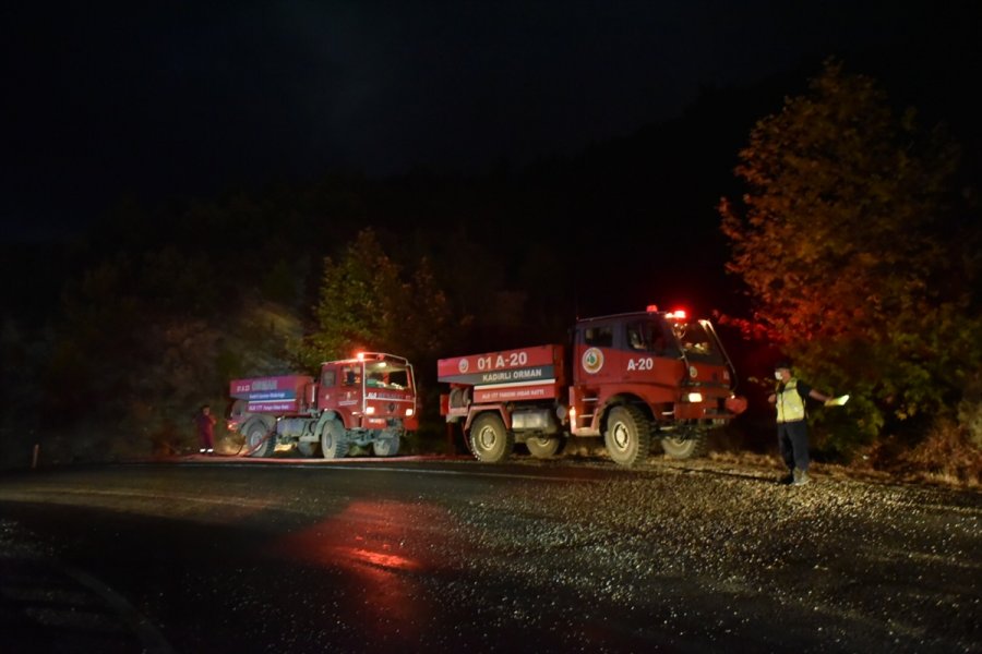 Mersin Anamur'daki Orman Yangını Kontrol Altına Alındı