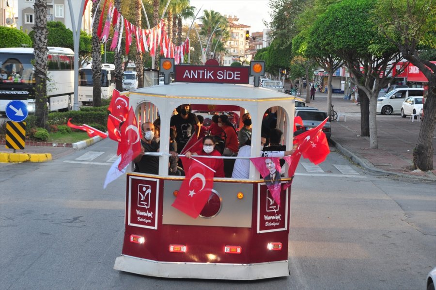 Antalya’da 29 Ekim Cumhuriyet Bayramı Coşkusu
