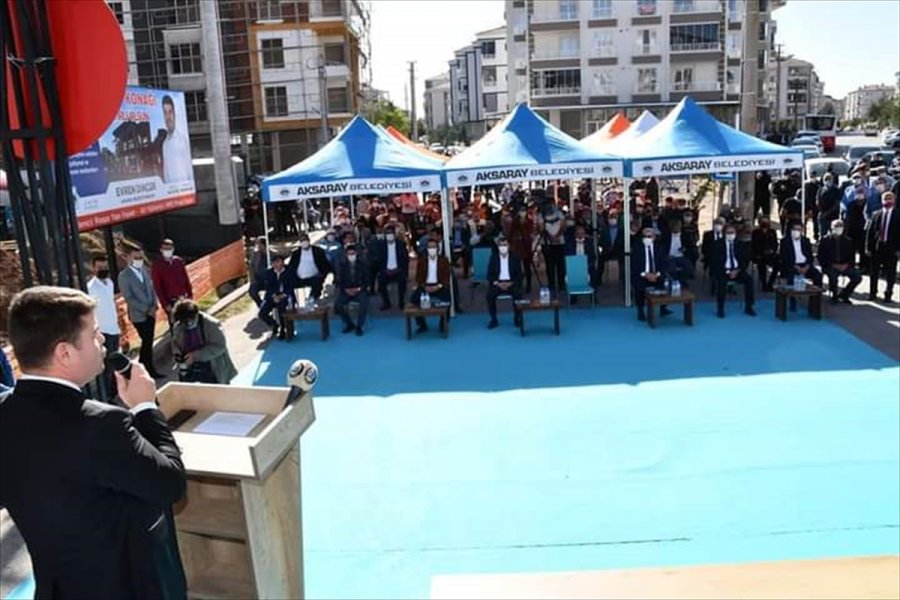 Aksaray'da Kitap Konağının Temeli Atıldı