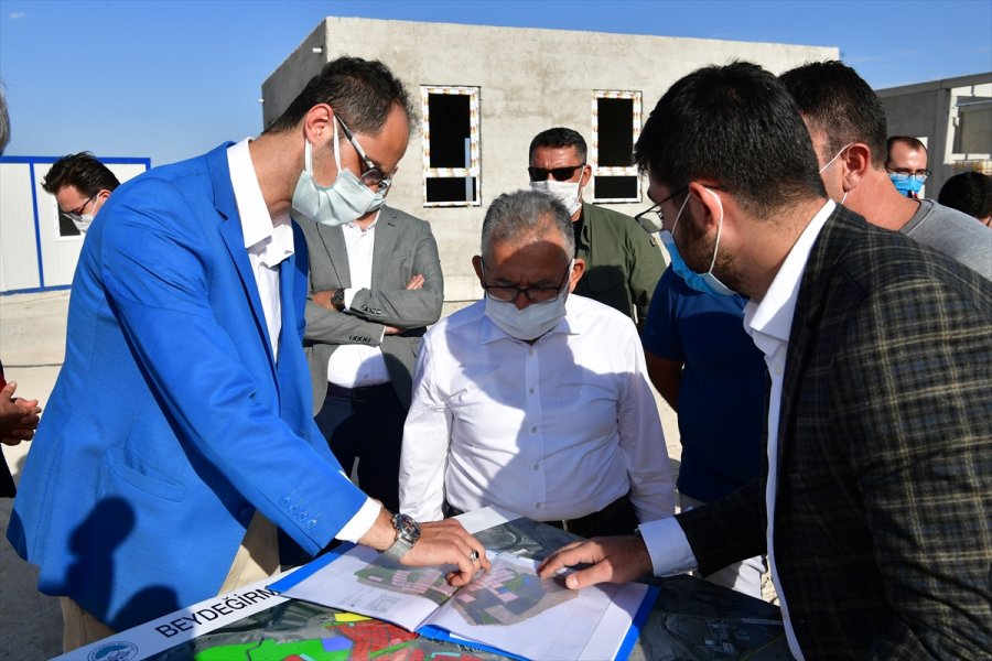 Başkan Büyükkılıç, Beydeğirmeni Besi Bölgesi'ni Denetledi