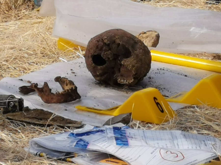 Haymana'da Eski Su Kuyusunda Kafatası Ve İnsan Kemikleri Bulundu