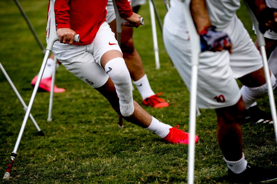 Ampute Milli Futbol Takımı, Avrupa Şampiyonası'nın Hazırlıklarına Antalya Kampında Devam Ediyor