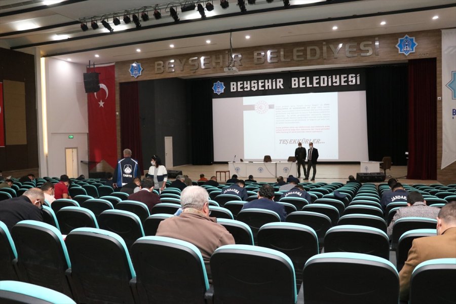 Beyşehir'de Amatör Denizcilik Belgesi Sınavı Yapıldı
