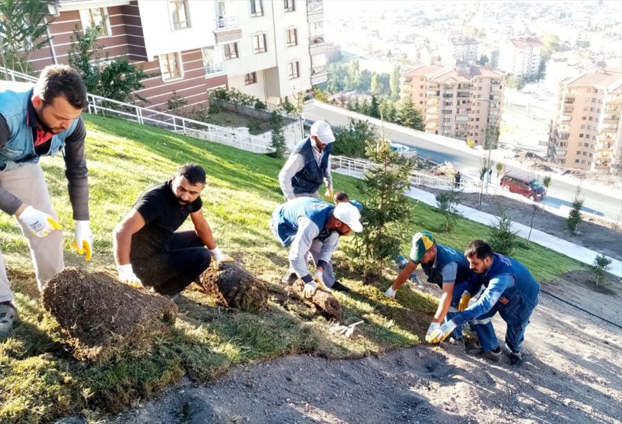 Keçiören'deki 513 Park Kışa Hazır