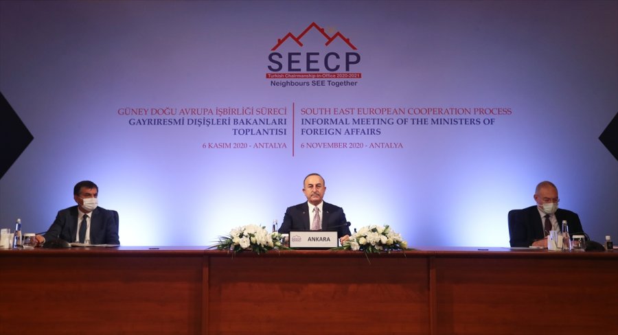 Çavuşoğlu, Güneydoğu Avrupa İşbirliği Süreci Gayrıresmi Dışişleri Bakanları Toplantısı'nda Konuştu: (2)
