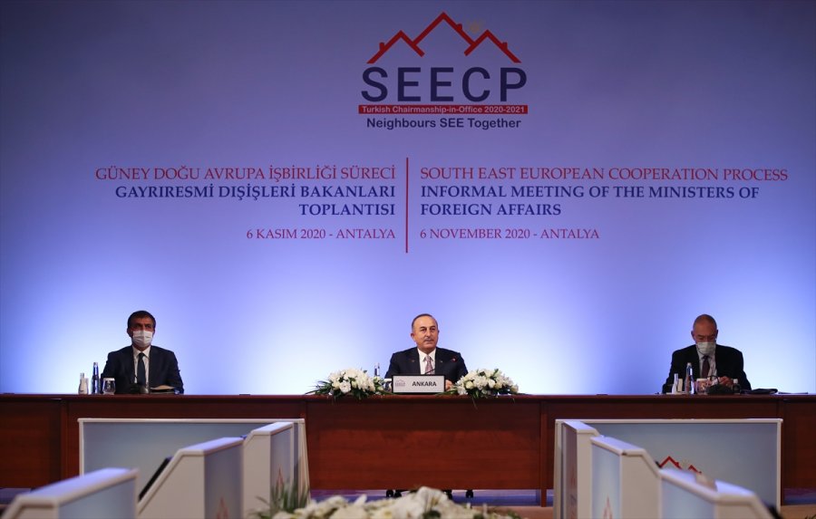 Çavuşoğlu, Güneydoğu Avrupa İşbirliği Süreci Gayrıresmi Dışişleri Bakanları Toplantısı'nda Konuştu: (2)