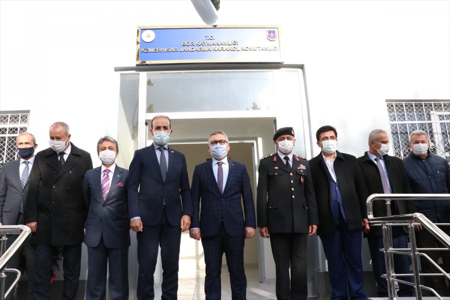 Niğde'de Kemerhisar Jandarma Komutanlığı Hizmete Girdi