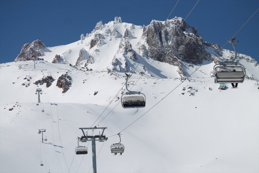 Erciyes Yeni Sezonda Yabancı Turistlerin Gözdesi Olacak