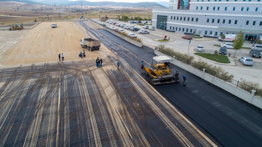 Beyşehir Devlet Hastanesi Yanına Helikopter Pisti