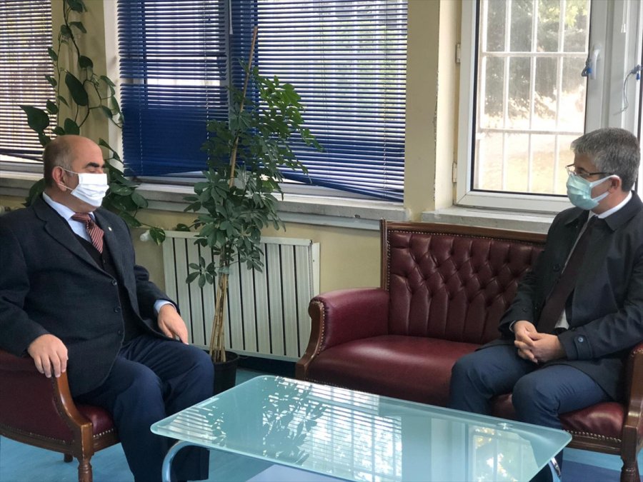 Ak Parti İl Başkanı Çopuroğlu'ndan Prof. Dr. Soylak'a Ziyaret