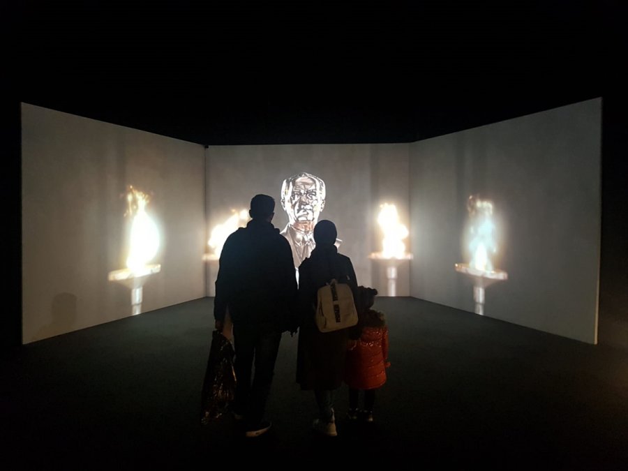 Atatürk, Vefatının Yıl Dönümünde Dijital Gösterim Merkezi'nde Anılıyor