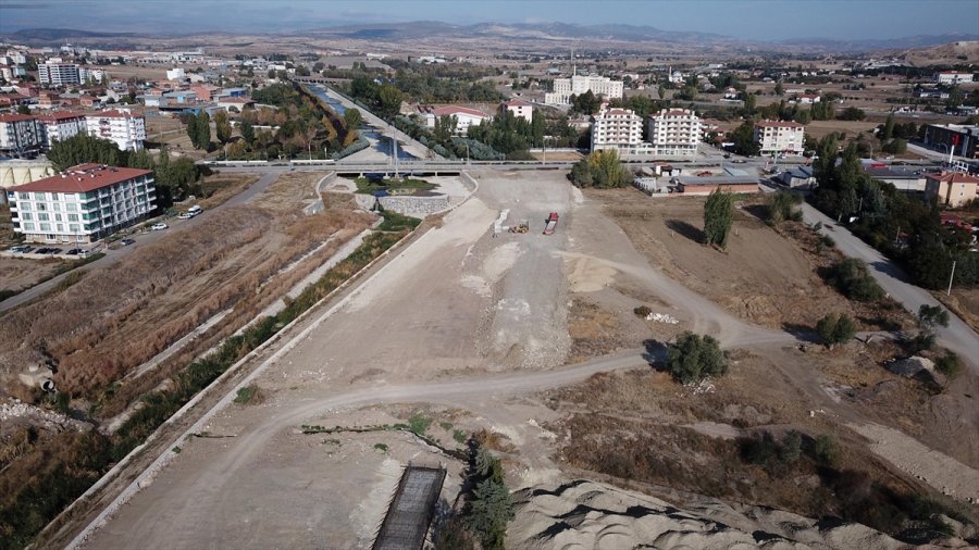 Kahramankazan'da Millet Bahçesi Yapım Çalışmaları Devam Ediyor