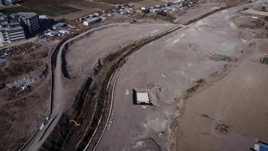 Kahramankazan'da Millet Bahçesi Yapım Çalışmaları Devam Ediyor
