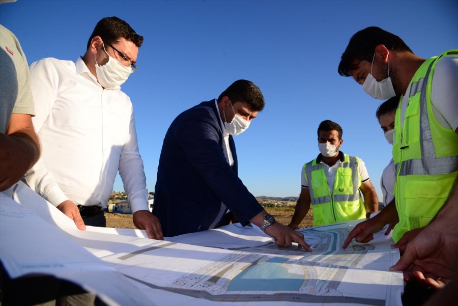 Kahramankazan'da Millet Bahçesi Yapım Çalışmaları Devam Ediyor