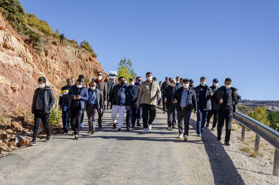 Kahramankazan'da Sağlıklı Yaşam Yürüyüşü Gerçekleştirildi