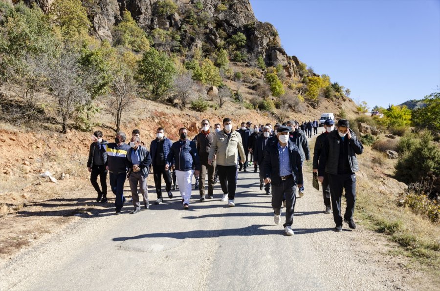 Kahramankazan'da Sağlıklı Yaşam Yürüyüşü Gerçekleştirildi