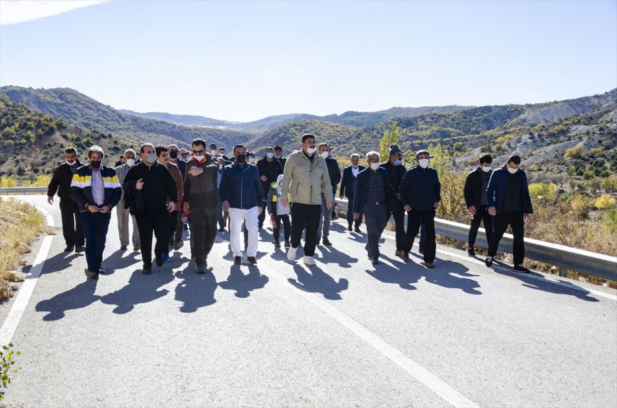 Kahramankazan'da Sağlıklı Yaşam Yürüyüşü Gerçekleştirildi